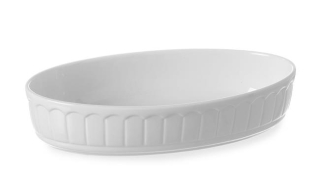 Oválná zapékací mísa Rustica, HENDI, 0,62L, 223x132x(H)42mm