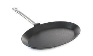 Oválná pánev na ryby Titanium Professional, HENDI, 400x275x(H)35mm