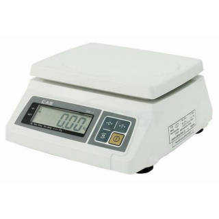 CAS | Kuchyňská váha CAS SW 1W-20kg, stolní voděodolná 10/20 kg