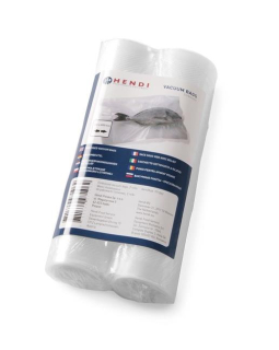 Reliéfní vakuové sáčky - v roli - 2 ks, HENDI, 2 ks, 200x6000mm