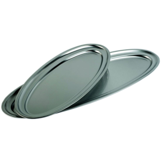 INOXIBAR | nerezový tác oválný na ryby 80x30