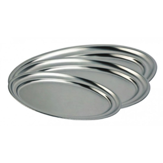 INOXIBAR | nerezový tác oválný 70x45 cm