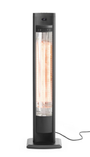 Infrazářič Tornado, HENDI, Černá, 230V/2000W, 210x270x(H)1060mm