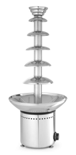 Čokoládová fontána 6 pater, HENDI, 230V/300W, ø372x(H)850mm