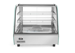 Vitrína ohřívací nastavitelná, HENDI, 120 litrů, 230V/1100W, 685x575x(H)680mm