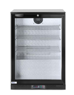 Jednodveřová chladnička s barovým pultem, Arktic, 105L, Černá, 220-240V/120W, 600x530x(H)865mm