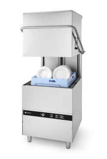 Sklápěcí myčka nádobí K1500, HENDI, 400V/8600W, 745x900x(H)1406mm