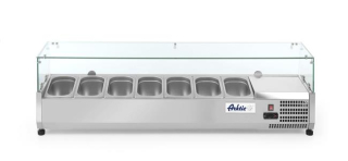 Chladicí zásobník GN 1/4, Arktic, 7 x GN 1/4, 230V/180W, 1505x335x(H)460mm