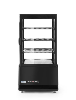 Chlazená skříň displeje, 68 l, Arktic, Černá, 230V/170W, 444x397x(H)875mm