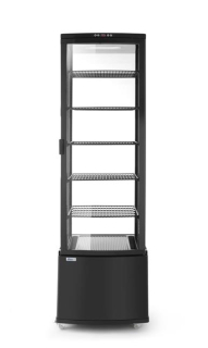 Chlazená skříň displeje, 270 l, Arktic, černá, Černá, 230V/290W, 550x520x(H)1870mm