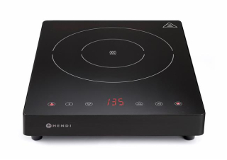 Indukční vařič 2000W, HENDI, Kitchen Line, 230V/2000W, 297x411x(H)57mm