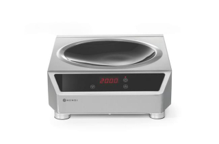 Indukční wok 3500, HENDI, Profi Line, vařič, 230V/3500W, 340x450x(H)130mm