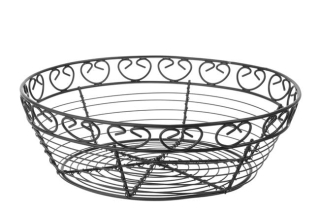 Drátěný košík Deco kulatý, HENDI, ø250x(H)80mm