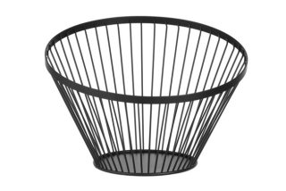 Košík na ovoce kulatý šikmý černý, HENDI, ø300x(H)250mm