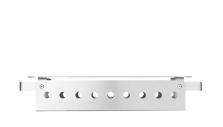 Ohřívač pokrmů 2 hořáky, HENDI, 330x180x(H)65mm