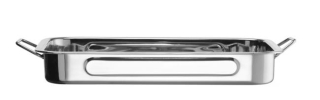 Pečicí plech, HENDI, 430x310x(H)60mm