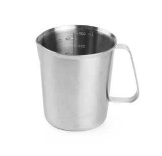 Odměrka ocelová, HENDI, 0,5L, ø90x(H)105mm