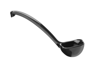 Naběračka na omáčku, HENDI, 0,03L, Černá, 180x70mm