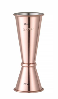 Barová odměrka 25/50 ml, Bar up, Měděná, ø43x(H)110mm