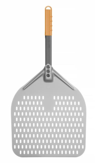 Škrabka na pizzu s perforací a krátkou rukojetí, čtvercová, HENDI, 350x710mm