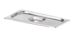 Víko pro nádoby GN se silikonovým těsněním, HENDI, Profi Line, GN 1/3, 325x176mm