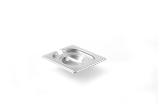 Víko pro nádoby GN s výřezem pro naběračku, HENDI, Kitchen Line, GN 1/6, 176x162mm