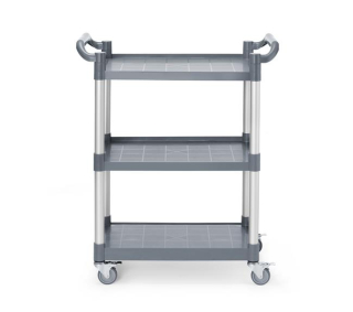 Vozík servírovací se 3-policemi z polypropylenu, HENDI, 800x410x(H)950mm