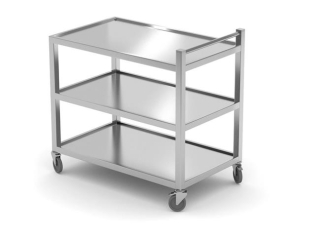Servírovací vozík heavy duty, HENDI, 800x500x(H)850mm