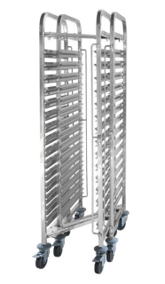 Kompaktní úložný vozík - 15 x GN 1/1, HENDI, 445x610x(H)1710mm