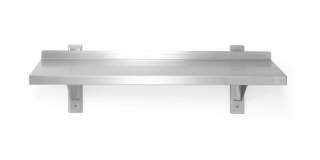 Police závěsná výškově nastavitelná, 2-konzole, HENDI, 800x300x(H)600mm