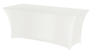 Potah Symposium obdélníkový, HENDI, 810934, Bílá, 1200x760x(H)730mm