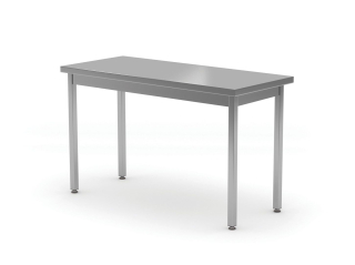 HENDI | Pracovní stůl pro vysoké zatížení, hloubka 600 mm, Kitchen Line, velikost  800x600x(H)850mm