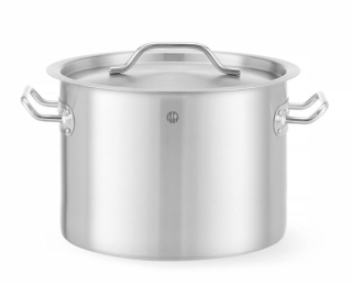 HENDI | Střední hrnec s poklicí, Budget Line, objem 9L, ø250x(H)180mm