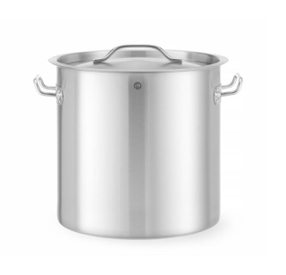 Vysoký hrnec s poklicí, HENDI, Budget Line, 21L, ø300x(H)300mm