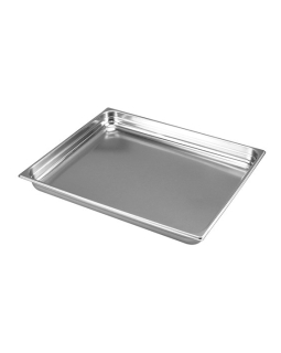 TOMGAST | Gastronádoba PROFI velikost GN 2/1, výška 6,5 cm, s UCHYTY