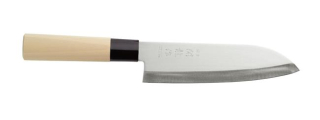 Japonský nůž Santoku, HENDI, Světlé dřevo, (L)290mm
