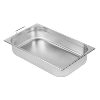 TOMGAST | Gastronádoba PROFI velikost GN 1/1, výška 6,5 cm, S ÚCHYTY