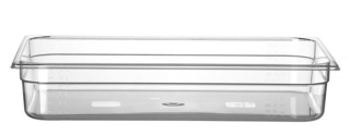 Kontejner GN 1/1 polykarbonát, HENDI, Profi Line, GN 1/1, 14L, Průhledná, 530x325x(H)100mm