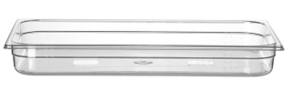 Kontejner GN 1/1 polykarbonát, HENDI, Profi Line, GN 1/1, 9L, Průhledná, 530x325x(H)65mm