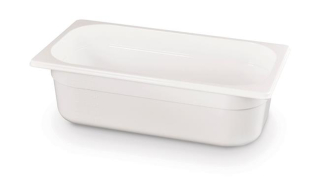Kontejner GN 1/3 bílý polykarbonát, HENDI, GN 1/3, 4L, Bílá, 325x176x(H)100mm