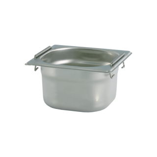 TOMGAST | Gastronádoba PROFI velikost GN 1/6, výška 6,5 cm, s UCHYTY