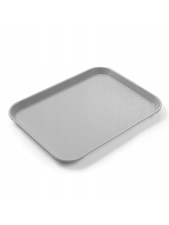HENDI | Tác, podnos polypropylénový Fast Food small, barva Světle šedá, 265x345x(H)20mm