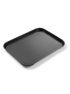 HENDI | Tác, podnos polypropylénový Fast Food small, barva Černá, 265x345x(H)20mm