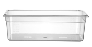 Kontejner GN 1/1 polypropylen, HENDI, Profi Line, GN 1/1, 21L, Průhledná, 530x325x(H)150mm