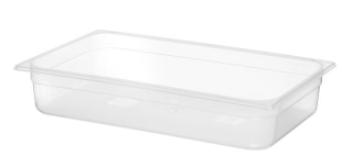 Kontejner GN 1/1 polypropylen, HENDI, Profi Line, GN 1/1, 14L, Průhledná, 530x325x(H)100mm