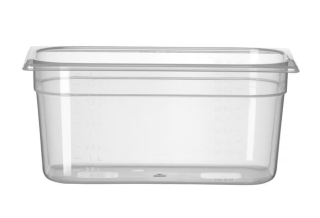 Kontejner GN 1/3 polypropylen, HENDI, Profi Line, GN 1/3, 5,7L, Průhledná, 325x176x(H)150mm
