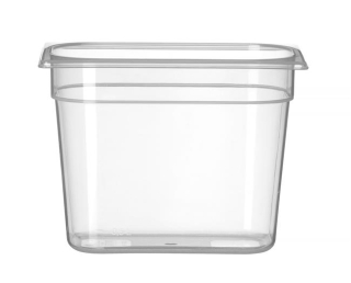 Kontejner GN 1/4 polypropylen, HENDI, Profi Line, GN 1/4, 5,5L, Průhledná, 265x162x(H)200mm