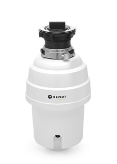 Drtič odpadu se spínačem a výkonem 550 w, HENDI, 230V/550W, ø210x(H)406mm