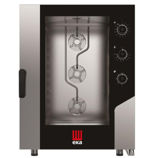 Konvektomat Millennial Smart Bakery, 10 × 600 × 400 mm - elektromechanicky ovládaný, elektrický, Tecnoeka, 400V/15500W, 850x1041x(H)1130mm