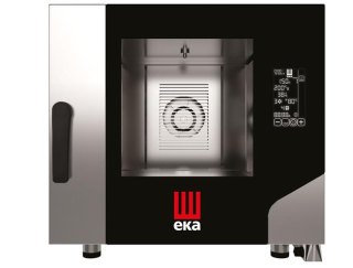 Konvekční parní trouba Millenial Black Mask Gastro 5× GN 1/1, elektrická, Tecnoeka, 400V/7800W, 730x849x(H)700mm